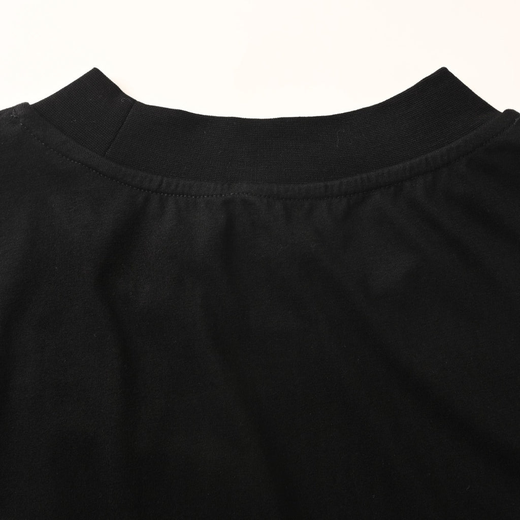 MONCLER MC Two-Tone Chest Print Short Sleeve T-Shirt