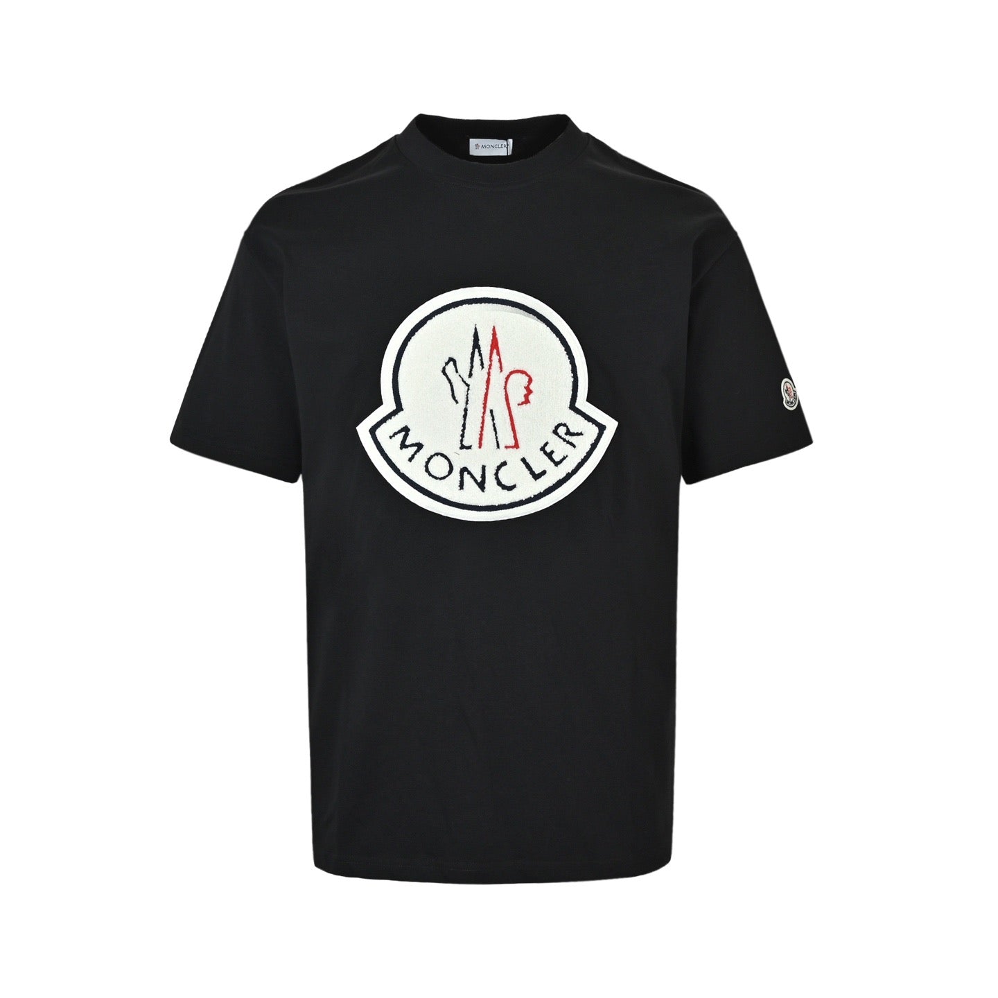 Moncler Towel Embroidery Logo Short Sleeve T-shirt