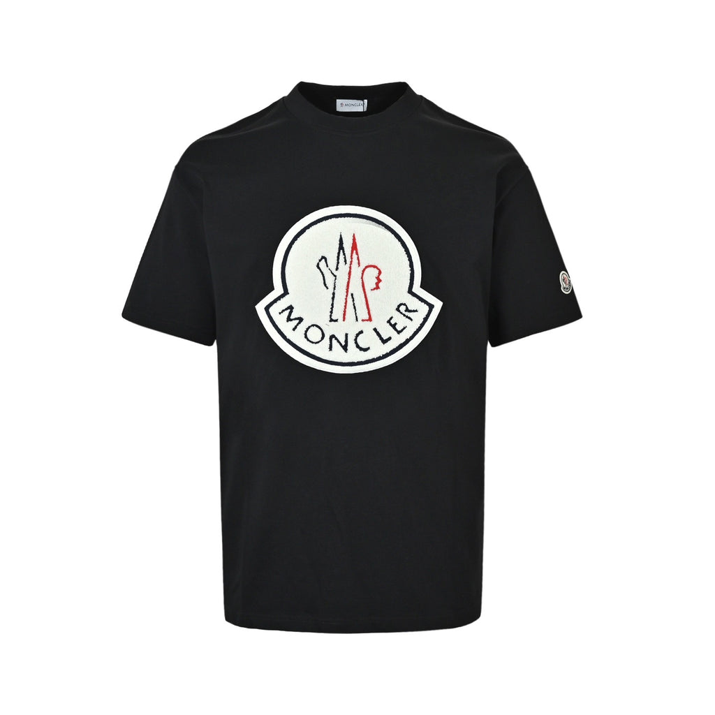 Moncler Towel Embroidery Logo Short Sleeve T-shirt