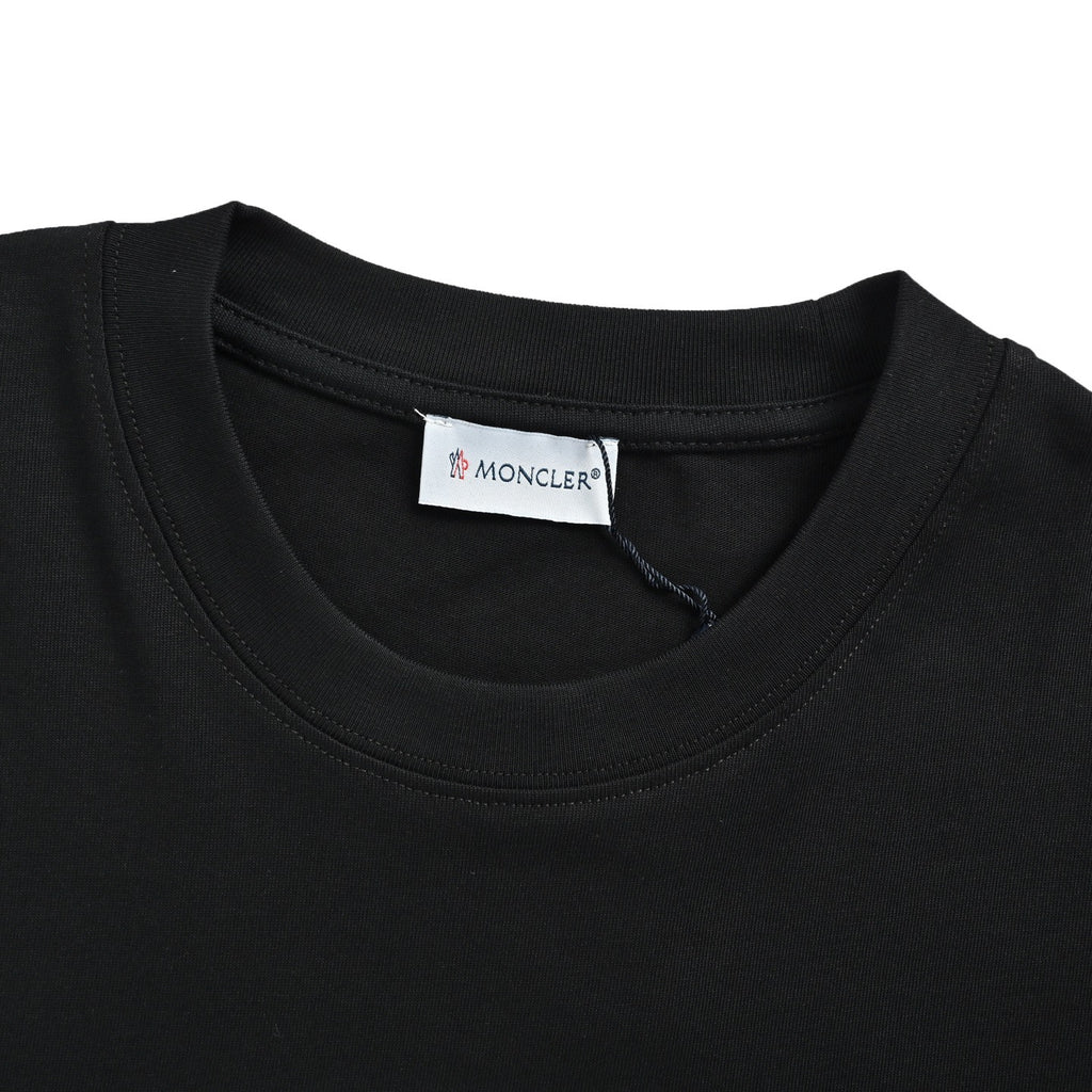 Moncler Towel Embroidery Logo Short Sleeve T-shirt
