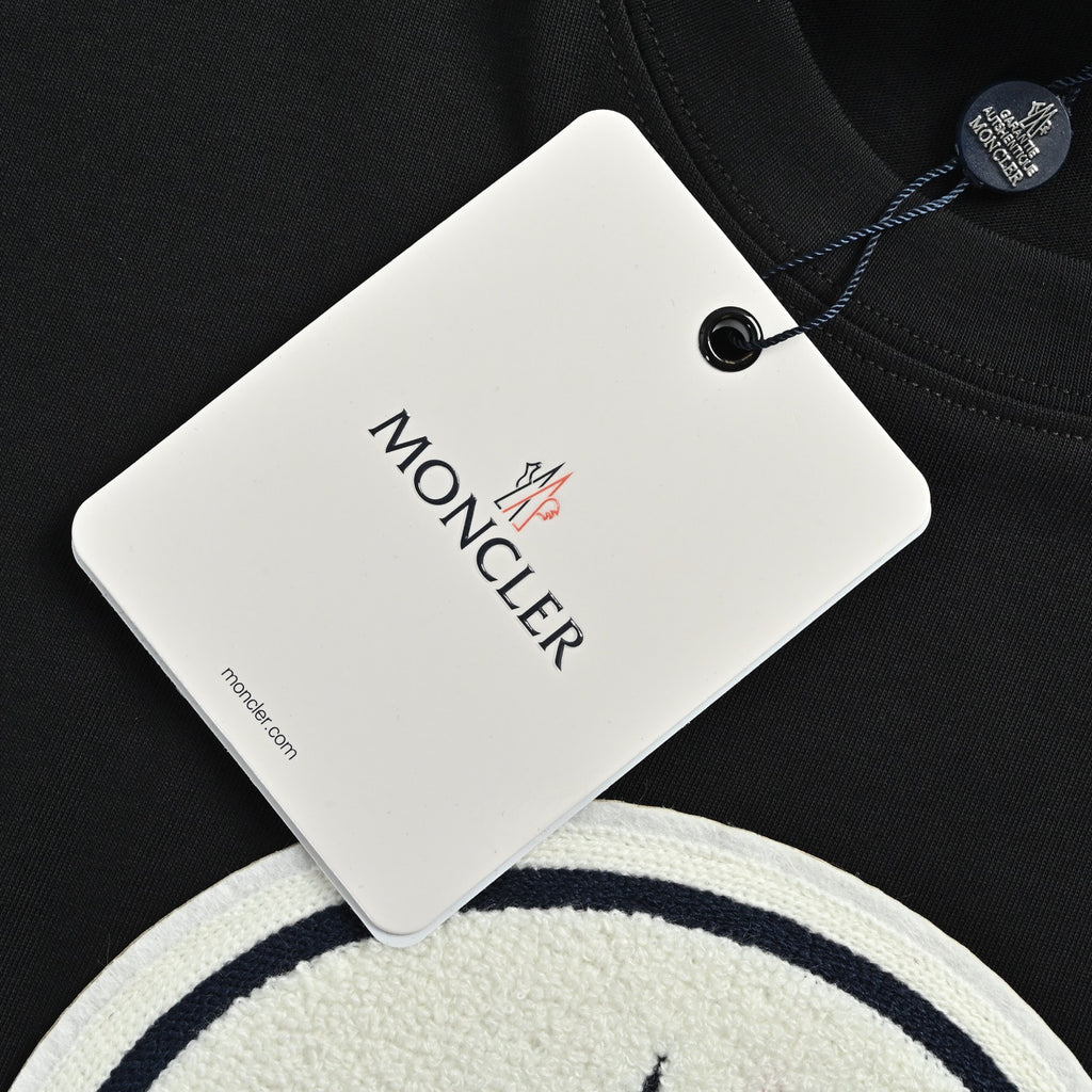 Moncler Towel Embroidery Logo Short Sleeve T-shirt