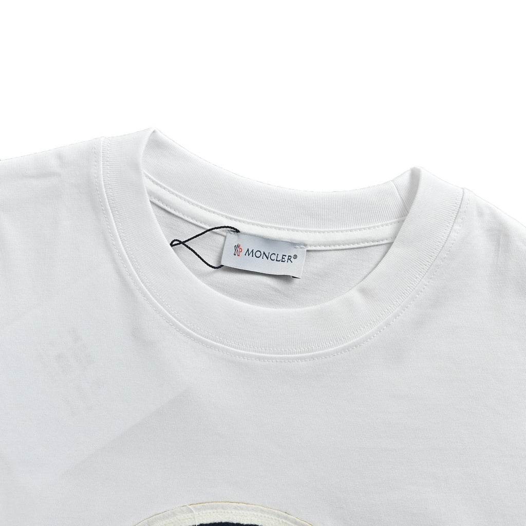 Moncler Towel Embroidery Logo Short Sleeve T-shirt