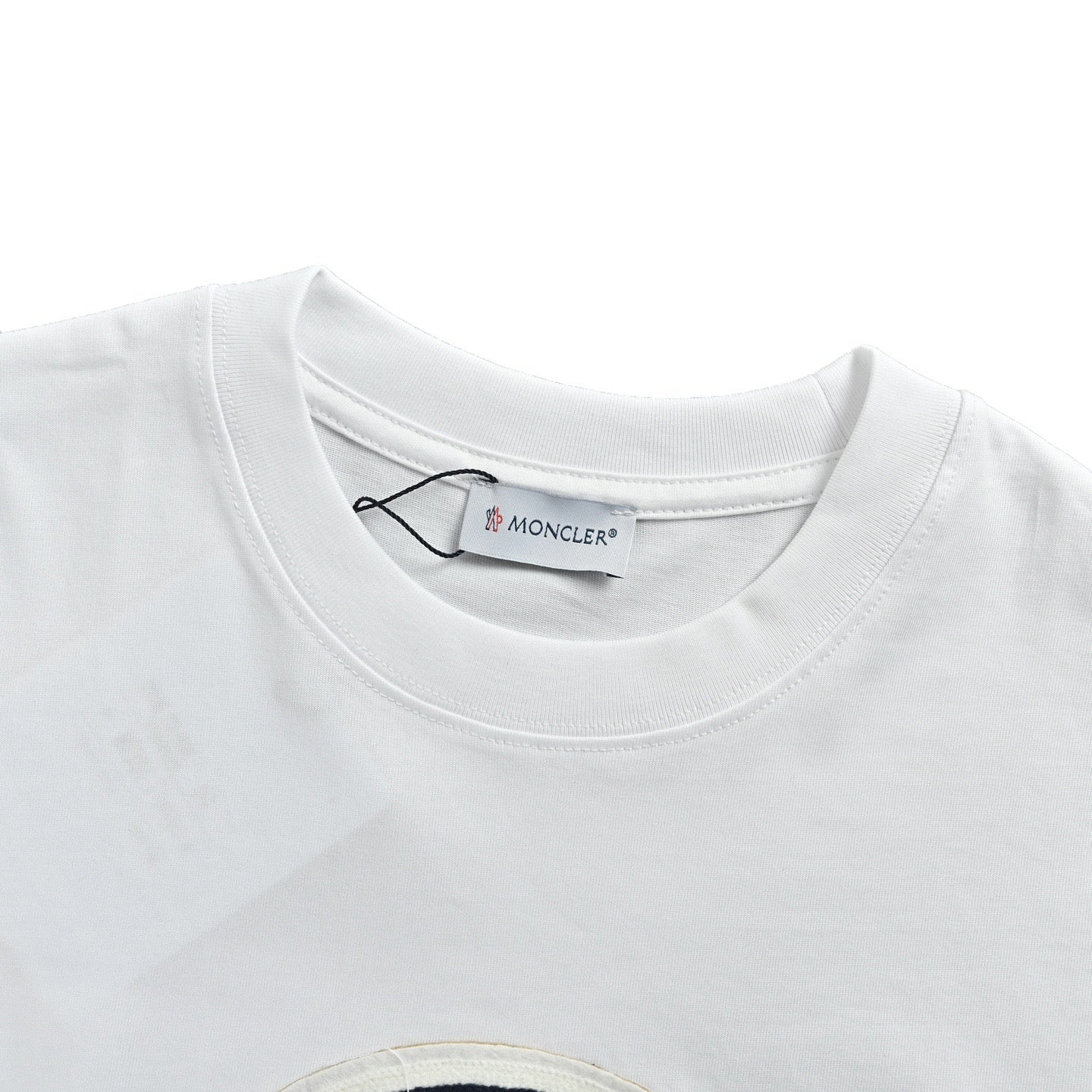 Moncler Towel Embroidery Logo Short Sleeve T-shirt