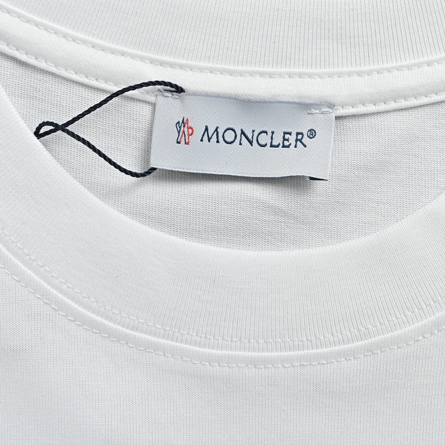 Moncler Towel Embroidery Logo Short Sleeve T-shirt