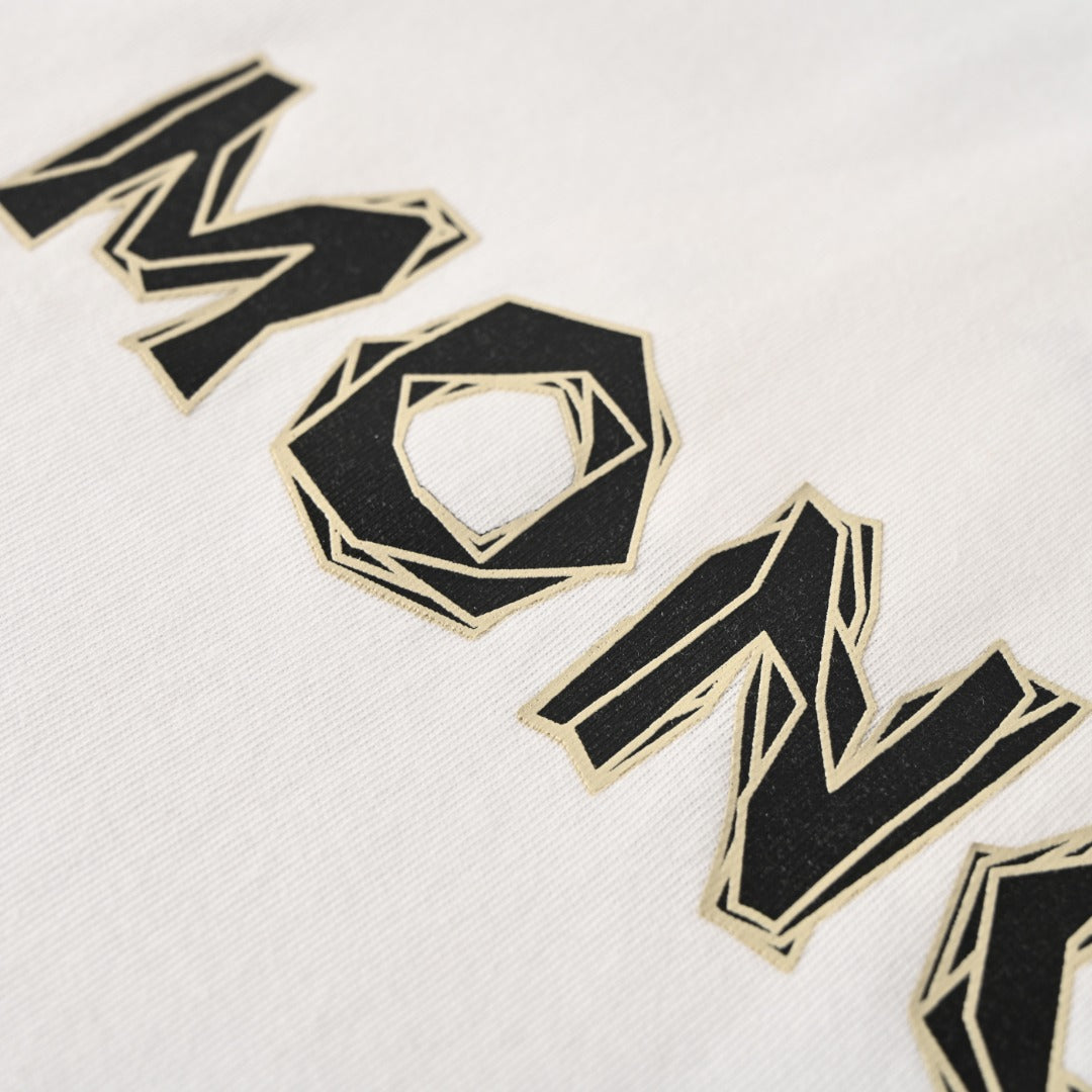 MONCLER MC Line Print Short Sleeve T-Shirt