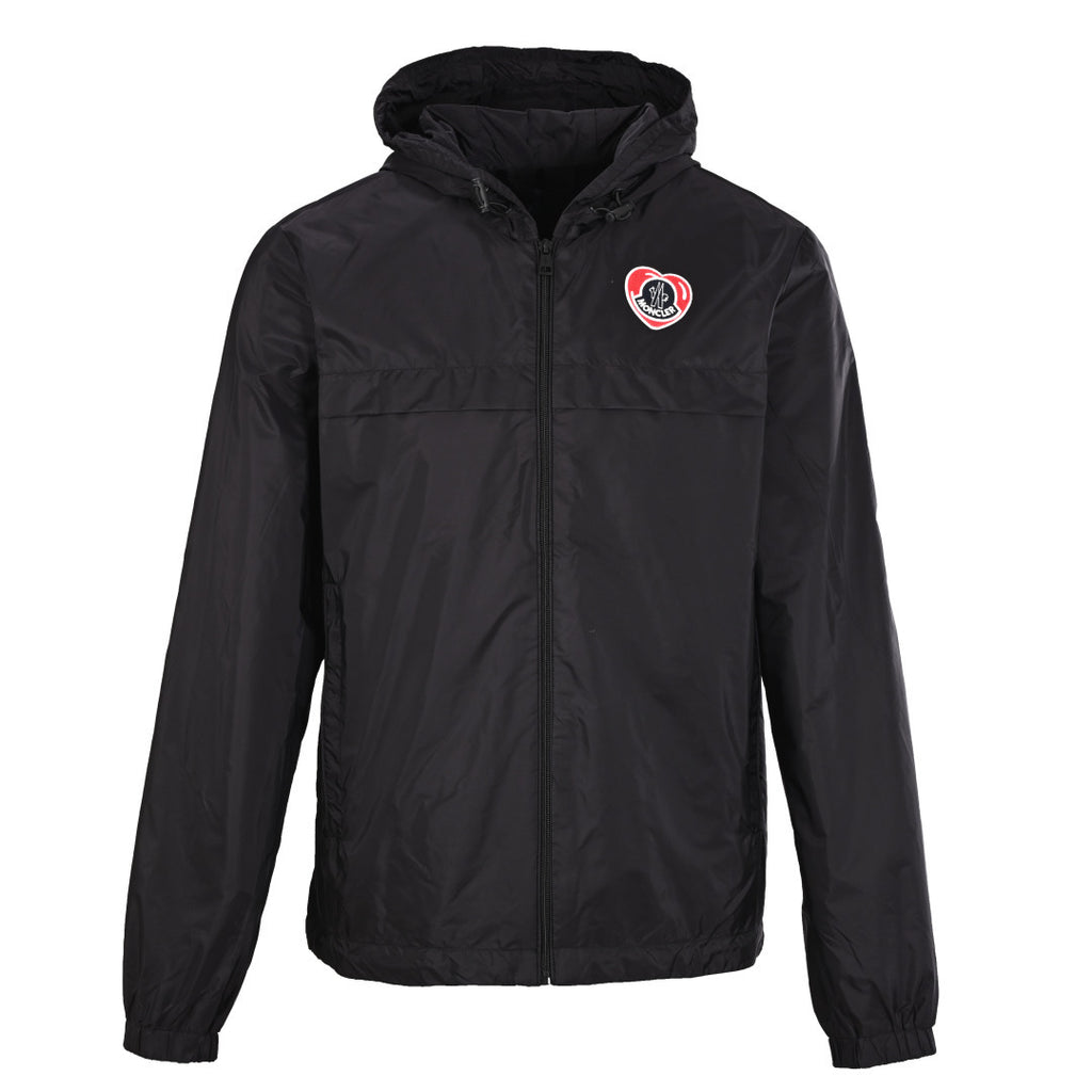 Moncler MC Valentine's Limited Heart Pattern Hooded Jacket