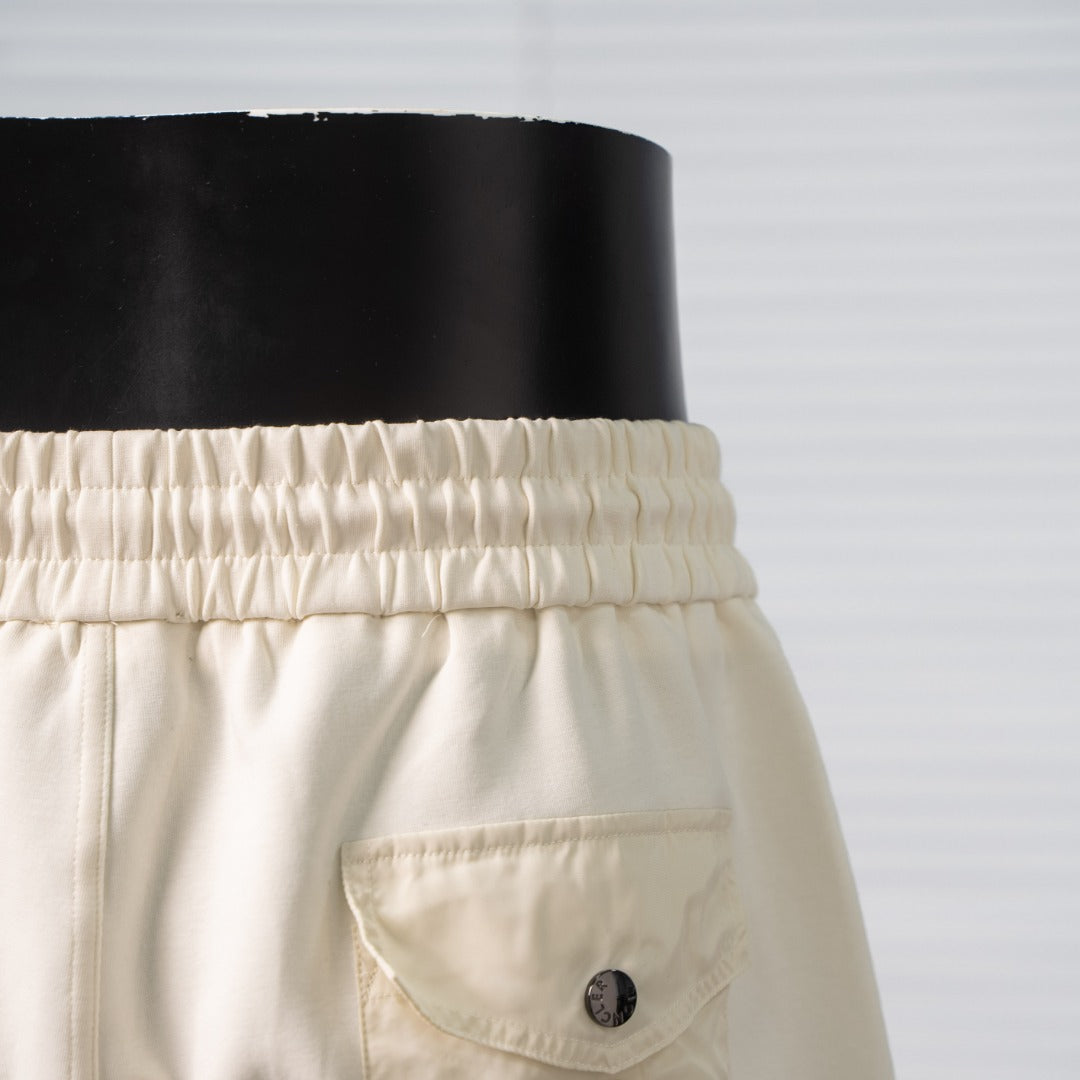 Moncler 2026SS New Embroidered Logo Shorts