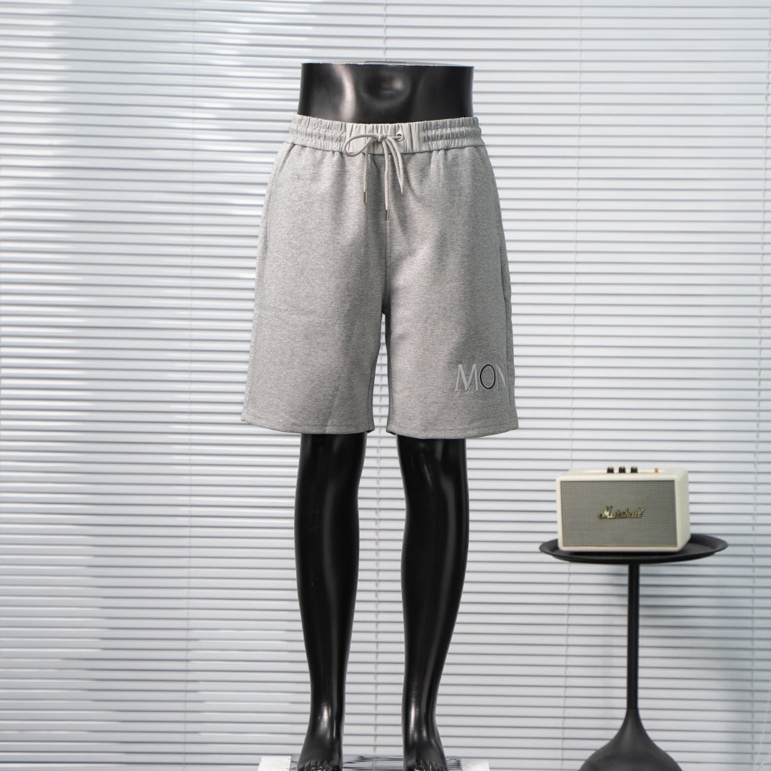 Moncler 2026SS New Embroidered Logo Shorts