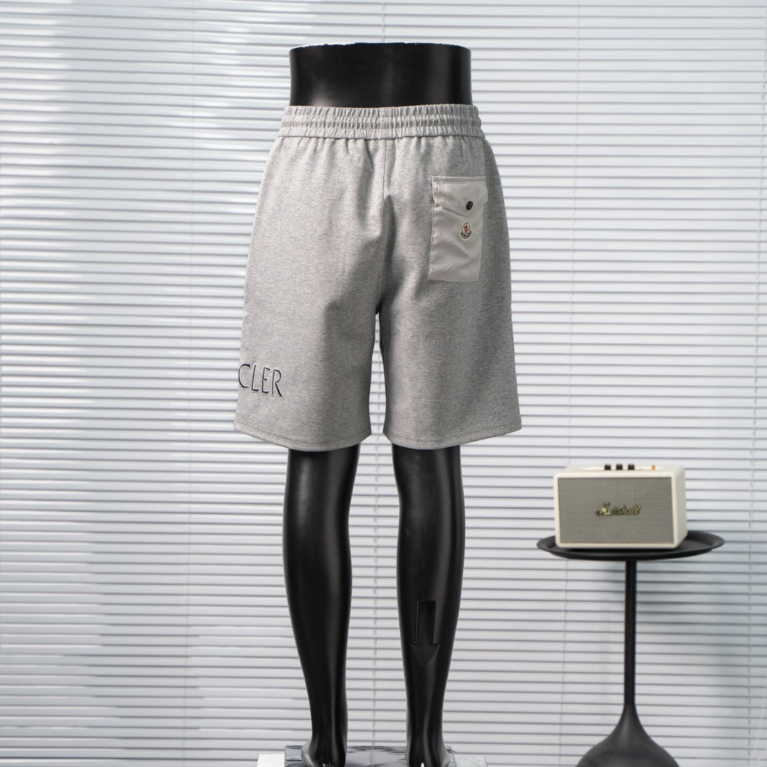 Moncler 2026SS New Embroidered Logo Shorts