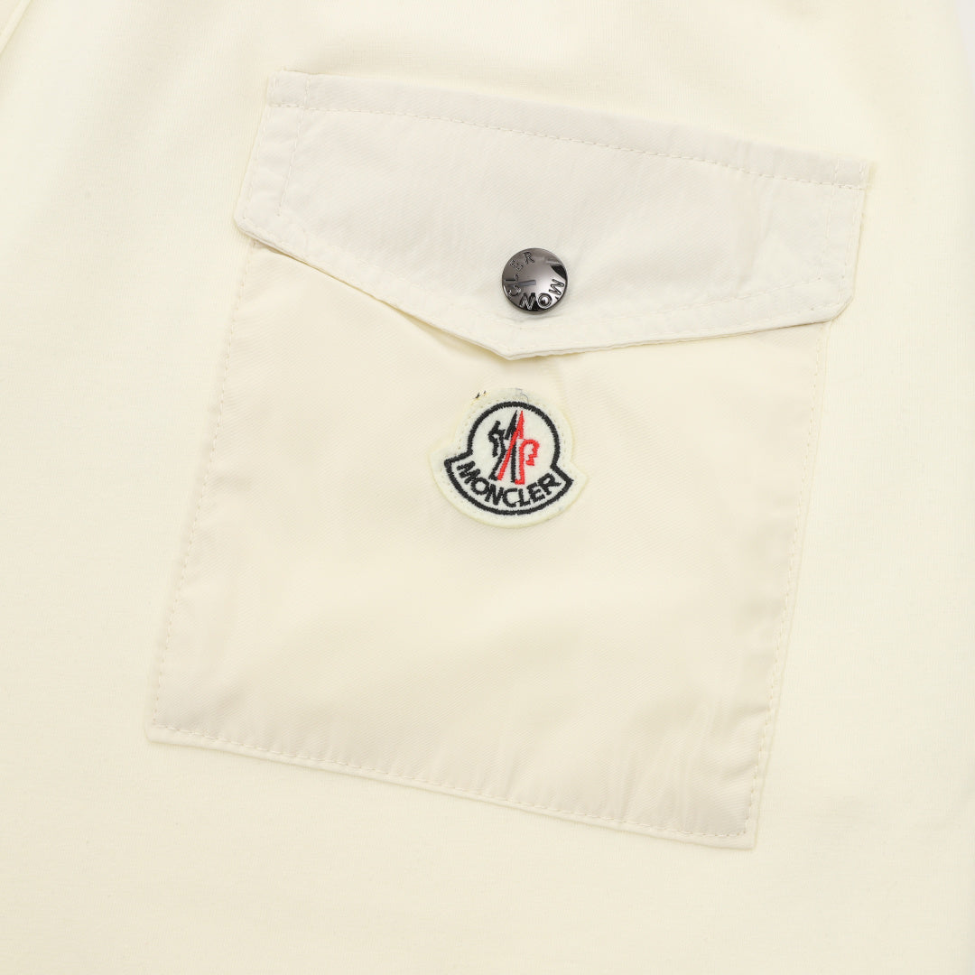 Moncler 26SS New Embroidered Logo Casual Couple Shorts