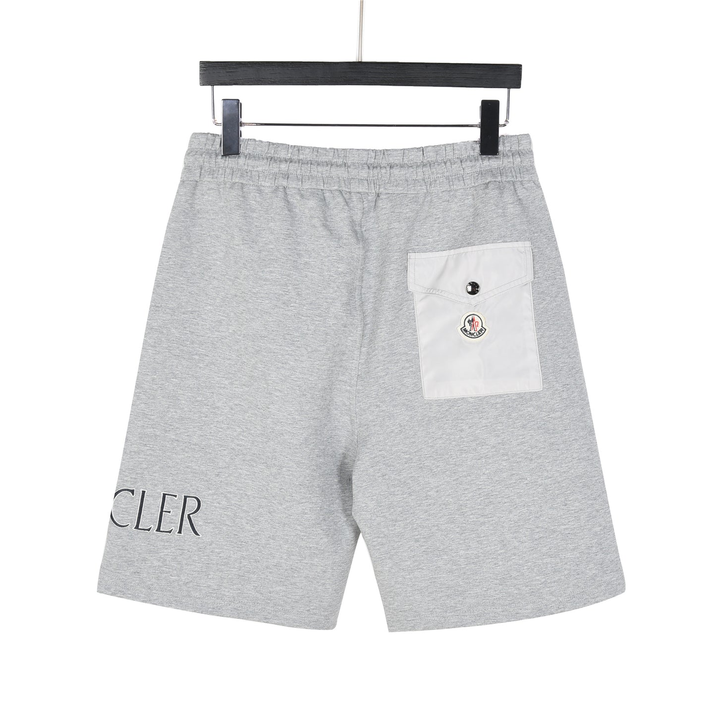 Moncler 26SS Shorts with Side Letter Logo & Back Pocket Badge Embroidery