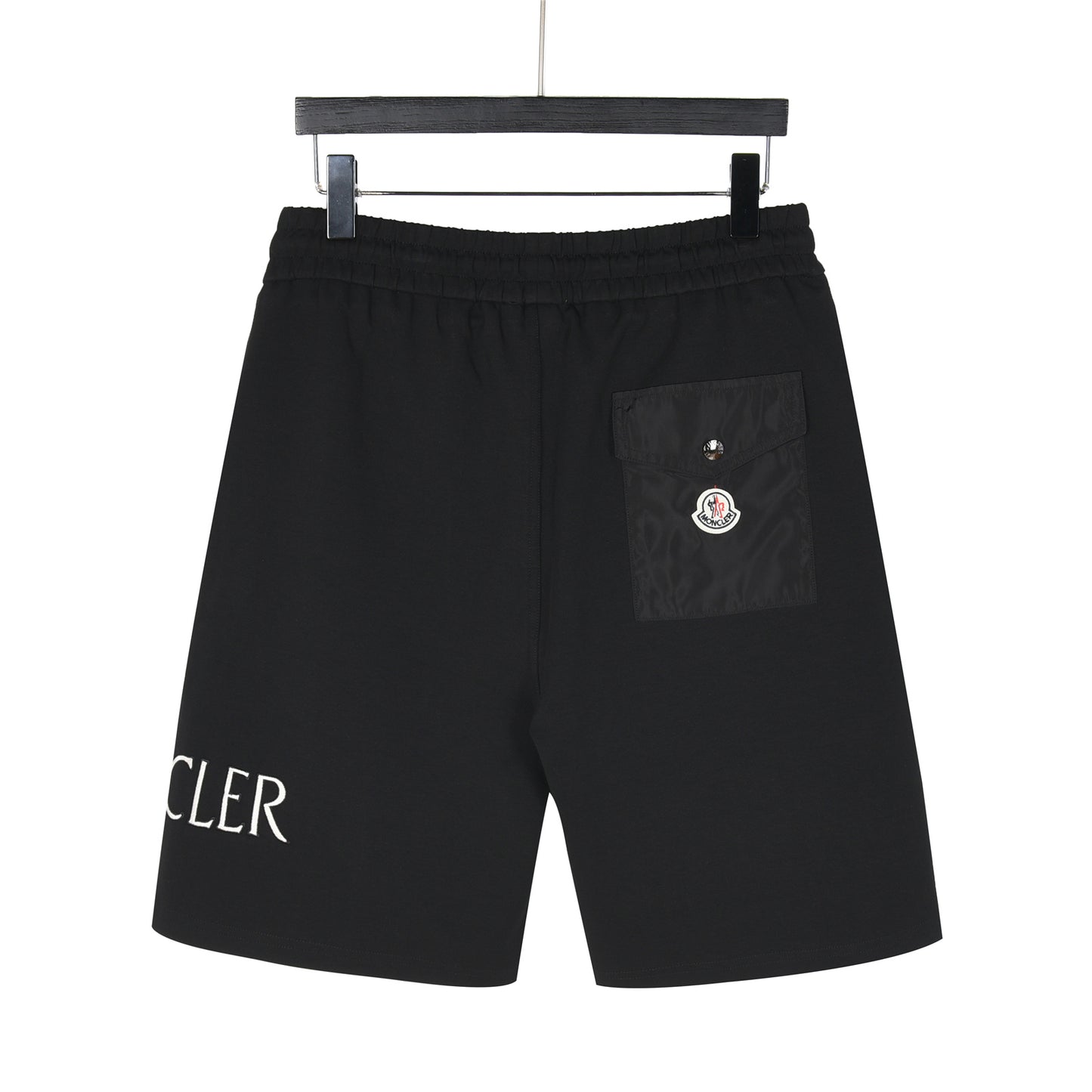 Moncler 26SS Shorts with Side Letter Logo & Back Pocket Badge Embroidery