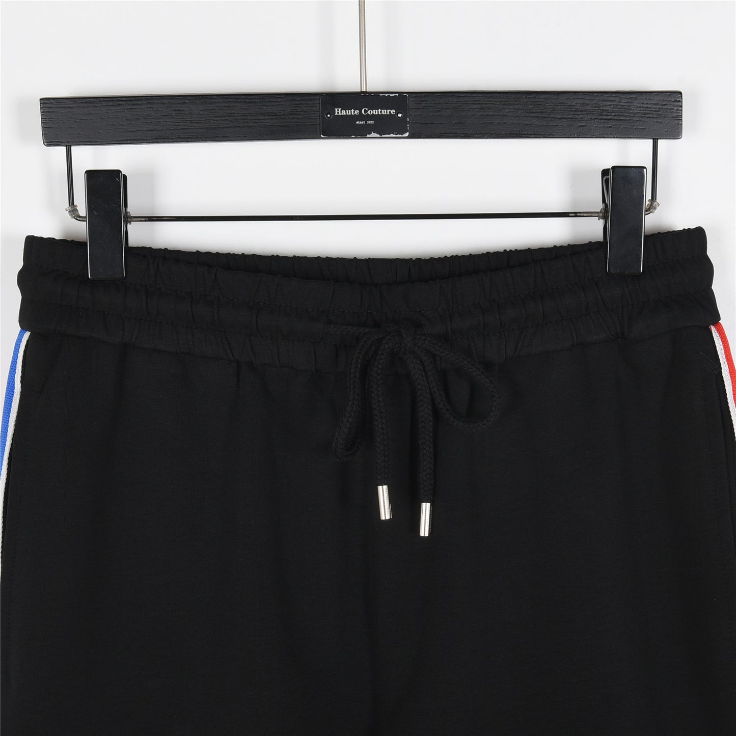 MONCLER 2026 SS New Side Webbing Red White Blue Letter Embroidered Shorts