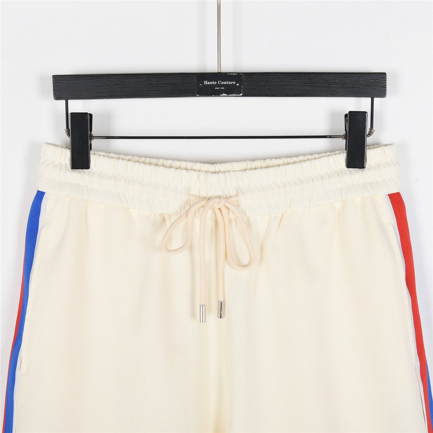 MONCLER 2026 SS New Side Webbing Red White Blue Letter Embroidered Shorts