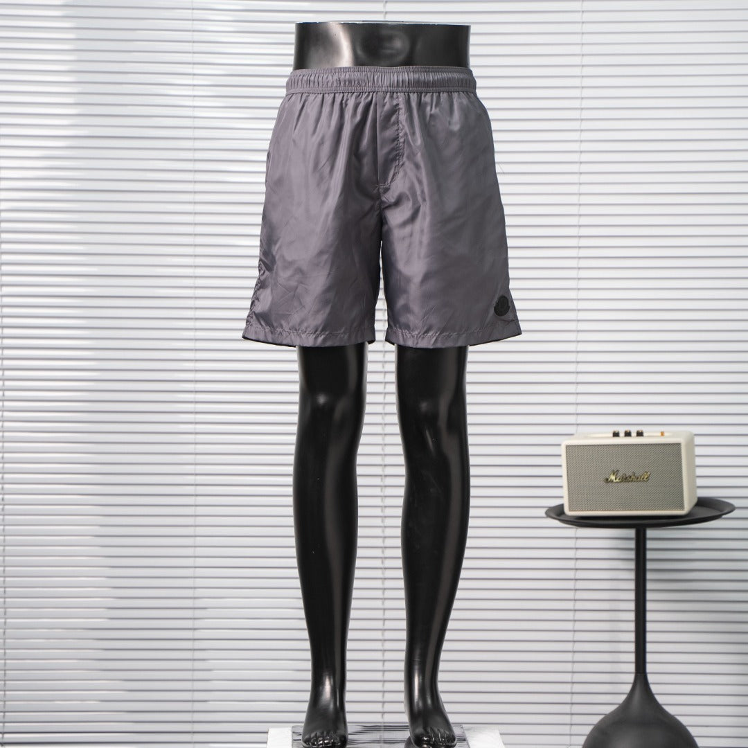 Moncler  Side Reflective Logo Print Shorts