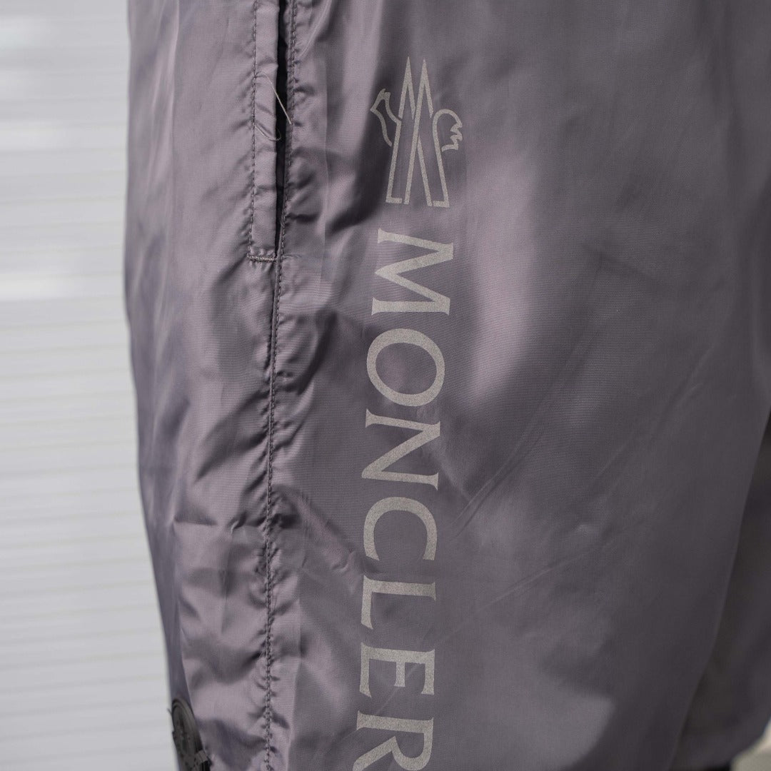 Moncler  Side Reflective Logo Print Shorts