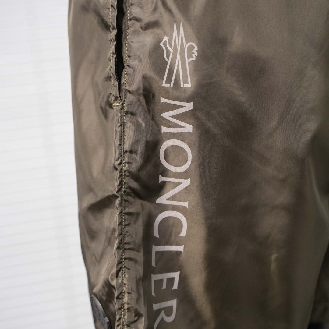 Moncler  Side Reflective Logo Print Shorts