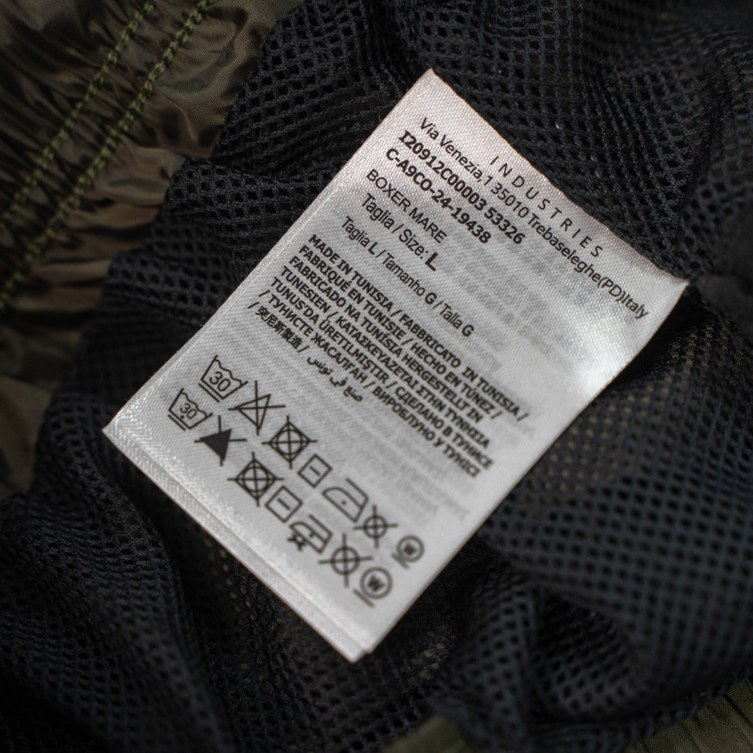 Moncler  Side Reflective Logo Print Shorts