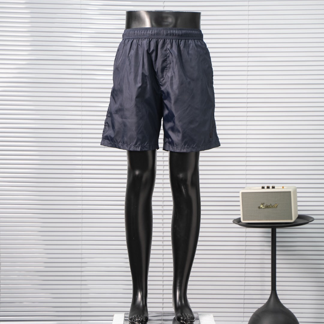 Moncler  Side Reflective Logo Print Shorts